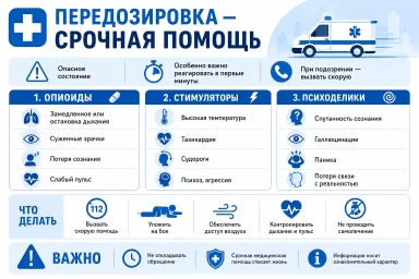 Помощь при передозировке в Новомосковске