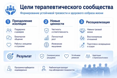 Терапевтическое сообщество в Новомосковске